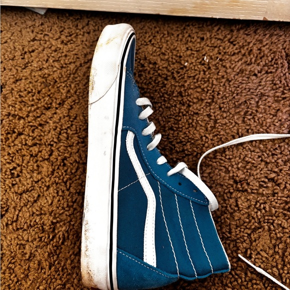 blue sk8 hi vans - Picture 6 of 9